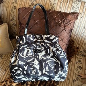 Never used black and white Kate Spade bag tote or laptop holder